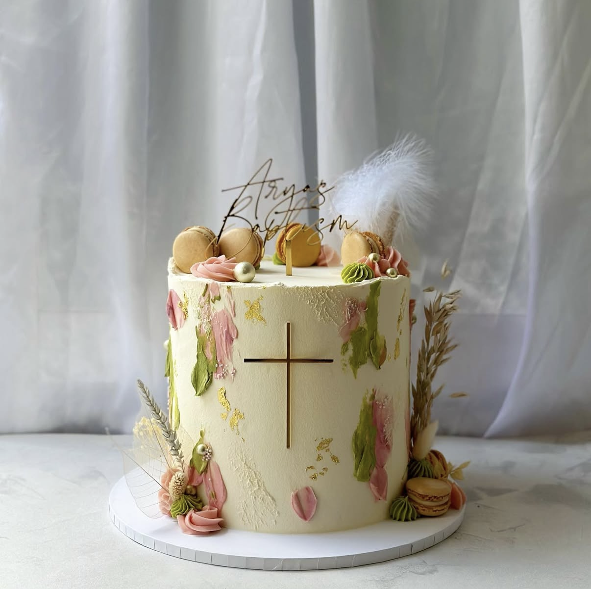 Christening cake design 8